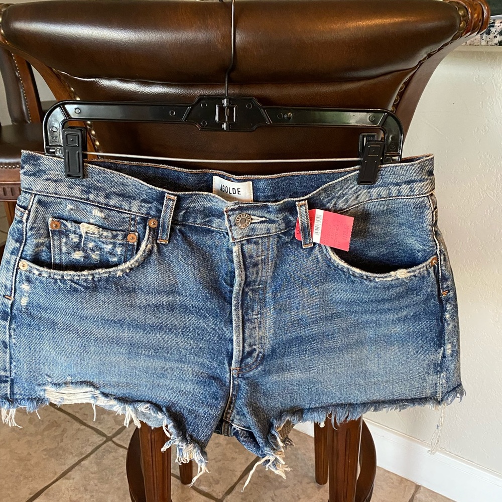 Agolde Denim Shorts. NWT